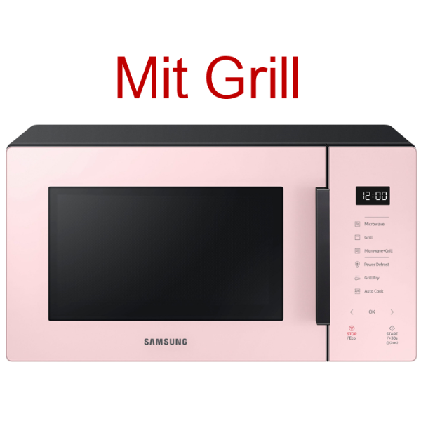 Samsung Mikrowelle mit Grill 23 Liter - Pink