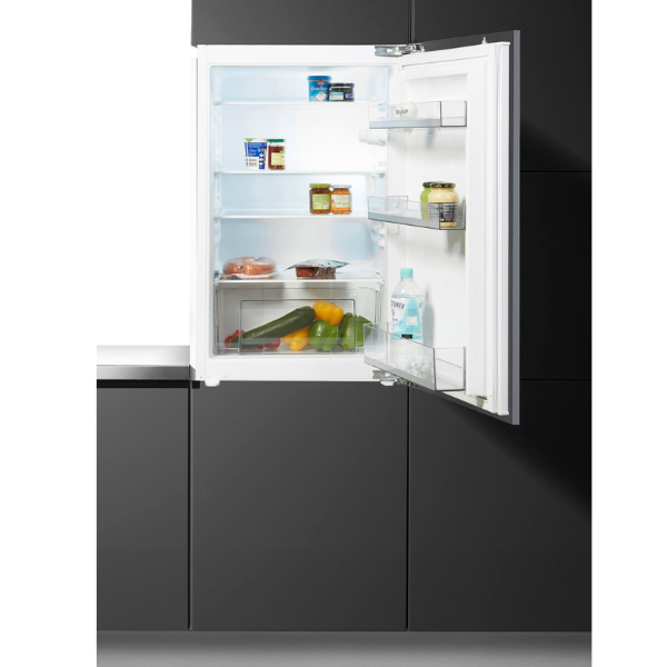 Sharp Einbau Kühlschrank mit Festtürmontage 